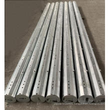 80FT hot dip galvanized steel pole